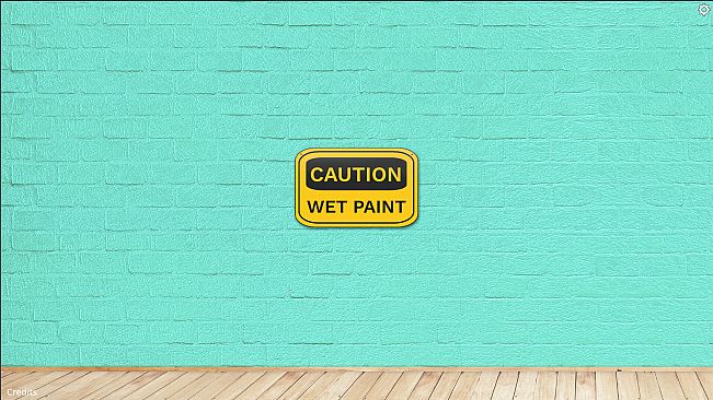 CAUTION WET PAINT