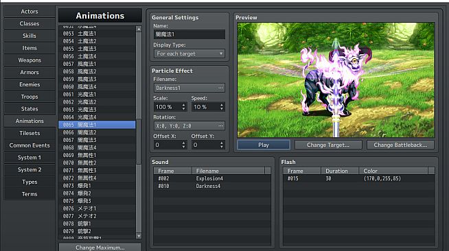 RPG Maker MZ - 3D Particle Effect Pack