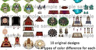 RPG Maker MZ - NATHUHARUCA Throne Tilesets