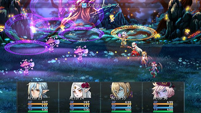 RPG Maker MV - Animation Battler Material Collection Demi-human Set