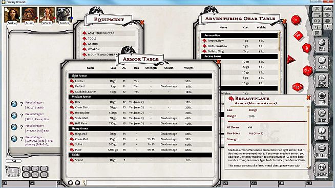 Fantasy Grounds - D&D Player's Handbook