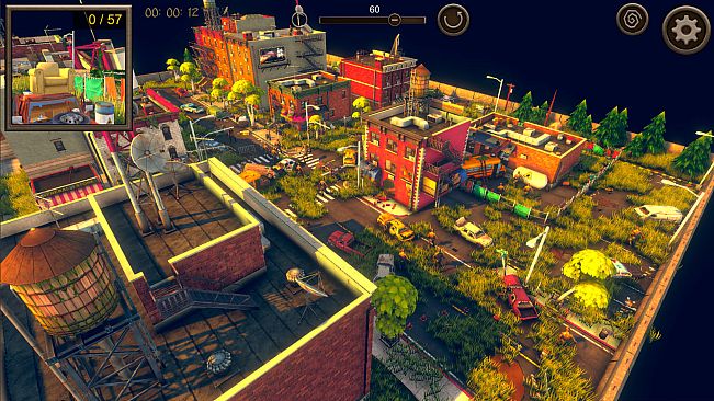 Hidden Post-Apocalyptic Top-Down 3D