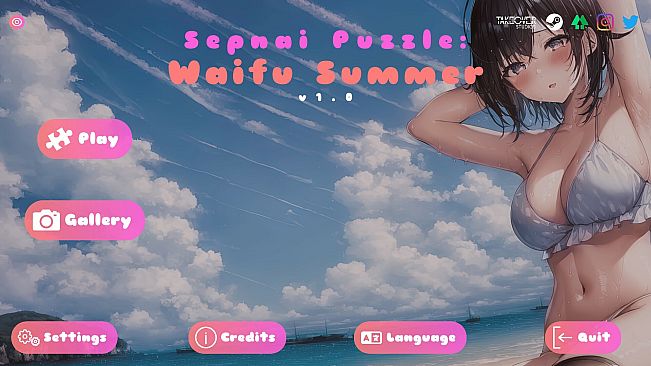Senpai Puzzle: Waifu Summer - Background Music Pack