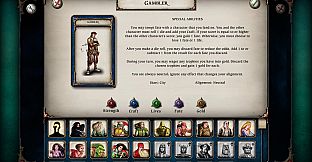 Talisman Character - Gambler