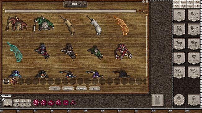 Fantasy Grounds - Jans Token Pack 34 - Circus