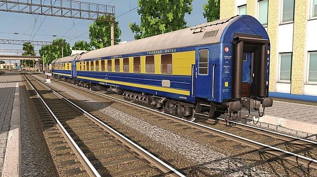 Trainz Plus DLC - RZD-UZ-RIC Wagons Praha