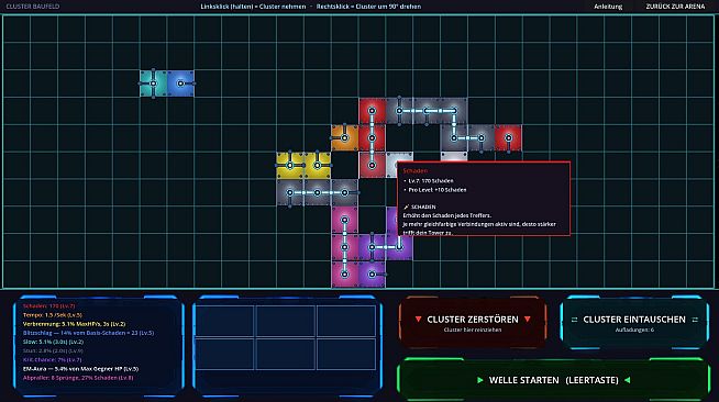 Cluster - Roguelike Tower Defense
