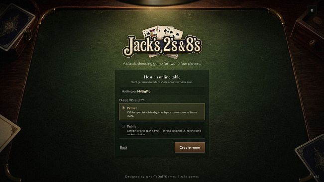 Jack's, 2's & 8's