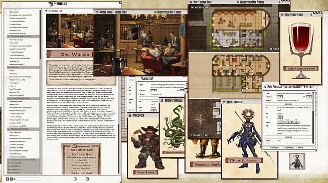 Fantasy Grounds - Pathfinder RPG - Campaign Setting: Inner Sea Taverns