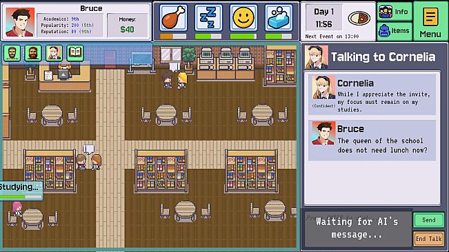 AI School Simulator
