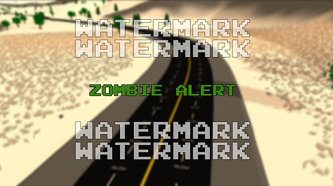 Zombie Alert Background