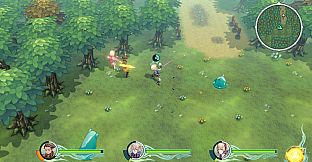 Trinity Trigger - Azure Dragon Sword (Cyan)