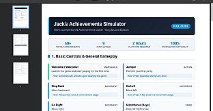Jack Achievements simulator guide