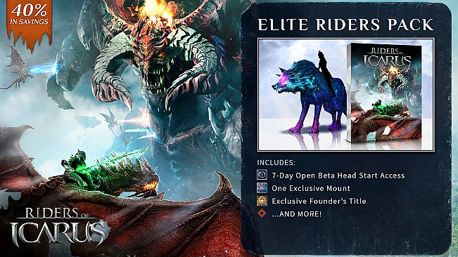 Riders of Icarus: Elite Riders Pack
