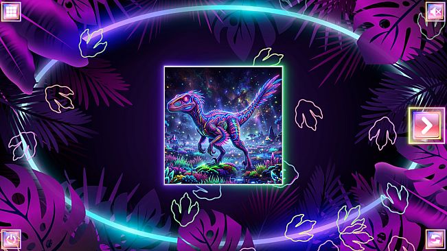 Neon Fantasy: Dinosaurs