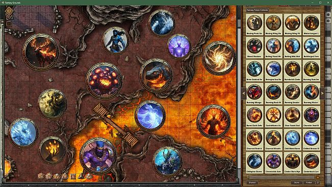 Fantasy Grounds - Fantasy Token Collection - Elemental 01