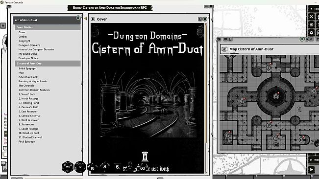 Fantasy Grounds - Cistern of Amn-Duat for Shadowdark RPG