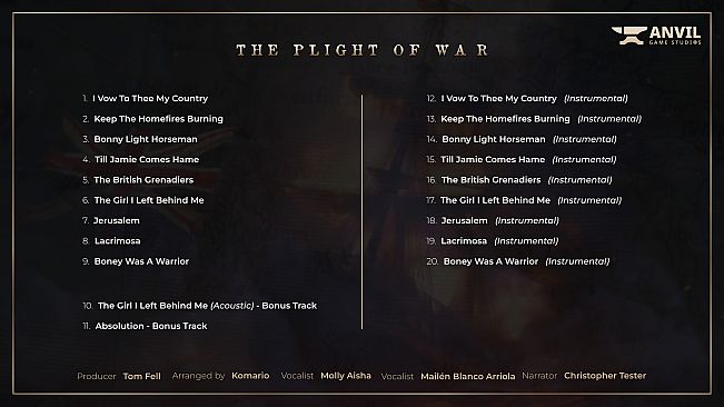 Holdfast OST - The Plight of War