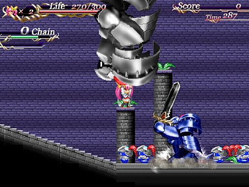 Once upon a time there was a twin-tailed sister princess who was very unfriendly.