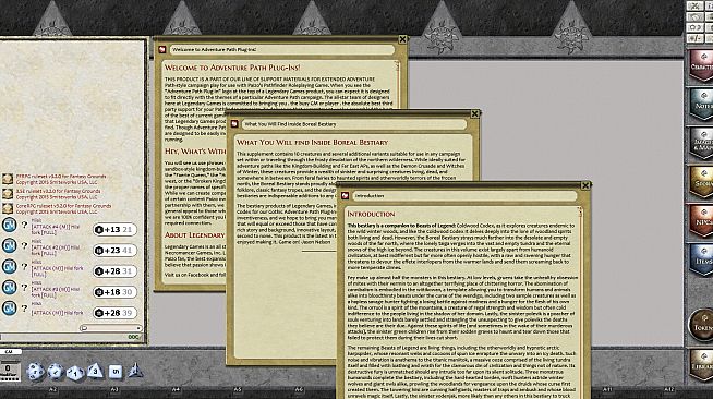 Fantasy Grounds - Beasts of Legend: Boreal Bestiary
