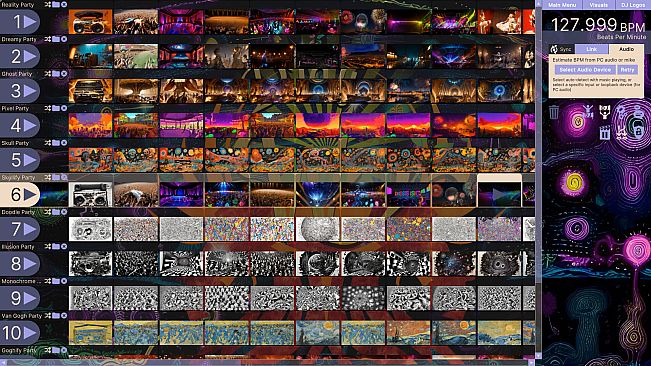 AI-VJ - Party Visuals