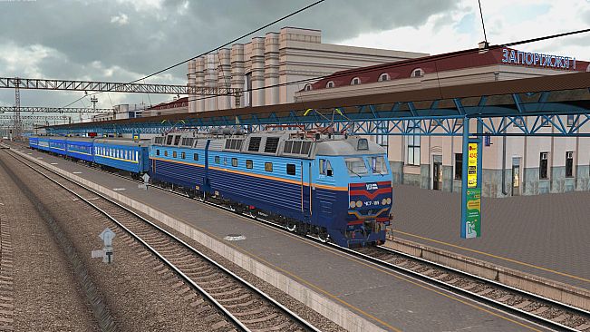 ZDSimulator - Dnipro-Genichesk (to Zaporizhia) Route