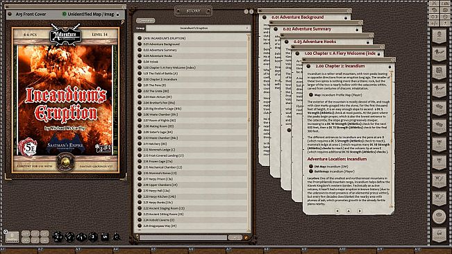 Fantasy Grounds - A19: Incandium's Eruption (5E)