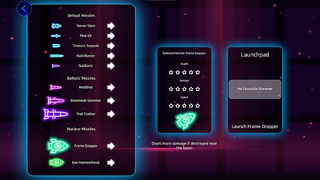 Stream Defense Protocol - Nuclear Missiles Pack