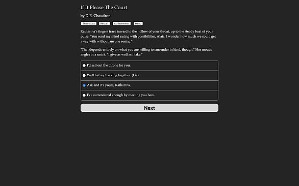 If It Please the Court