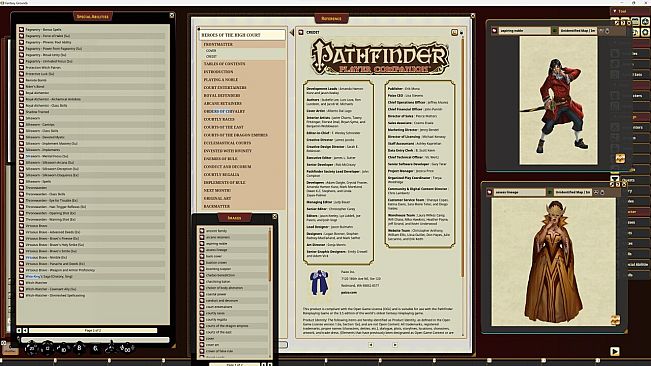 Fantasy Grounds - Pathfinder RPG - Pathfinder Companion: Heroes of the High Court