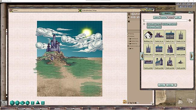 Fantasy Grounds - FG Town & Cityscapes Map Pack