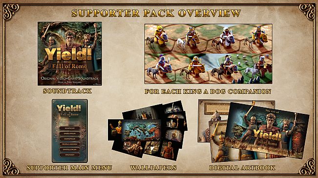 Yield! Fall of Rome - Supporter Pack