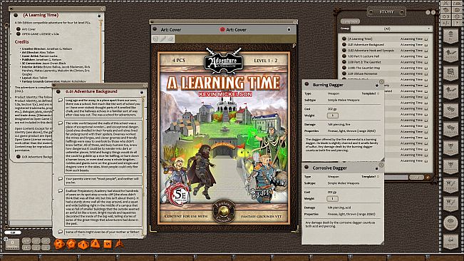 Fantasy Grounds - BASIC01: A Learning Time (5E)