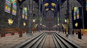 Pray in VR Medieval Christian Churches