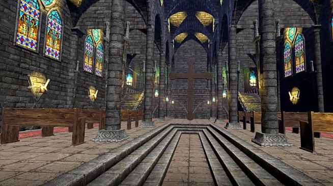 Pray in VR Medieval Christian Churches