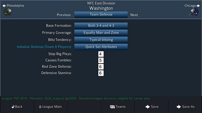 Pro Strategy Football 2020