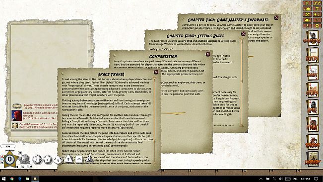 Fantasy Grounds - The Last Parsec: Core (Savage Worlds)