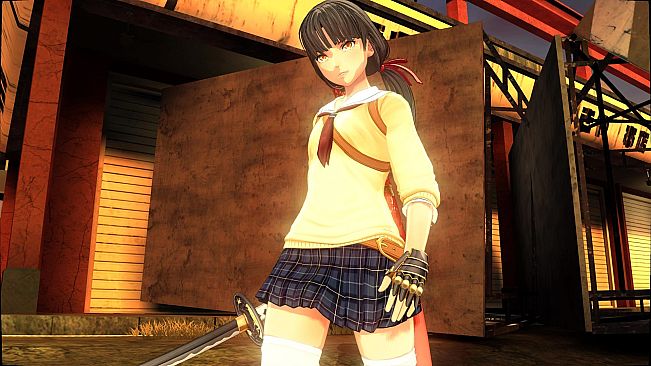 OneeChanbara ORIGIN - Exclusive Saki Costume: Saki's Uniform Casual Off-White