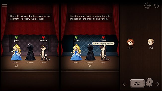 I Want to Play the Villain!