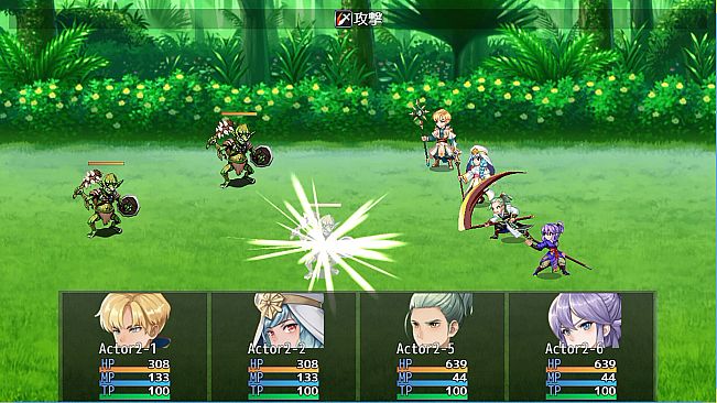 RPG Maker MZ - Animation Battler Material Collection Travel Companion Set 3