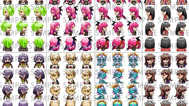 RPG Maker MV - Fantasy Character Pack 2