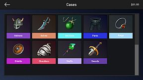 Case Simulator Weapons and Armors