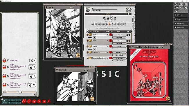 Fantasy Grounds - D&D Classics: R1 To the Aid of Falx