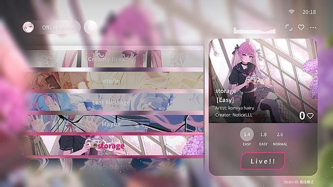 Live Rise!!: 4K Fever - Official Beatmaps Pack