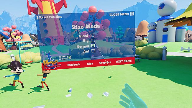 Morgan lives in a Rocket House in VR