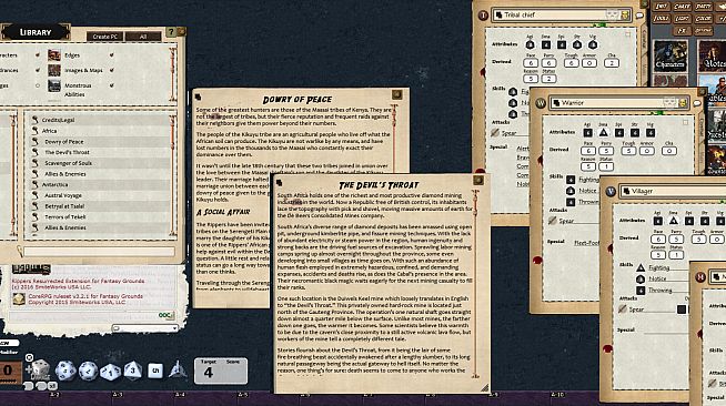 Fantasy Grounds - Rippers Resurrected: Frightful Expeditions (Savage Worlds)