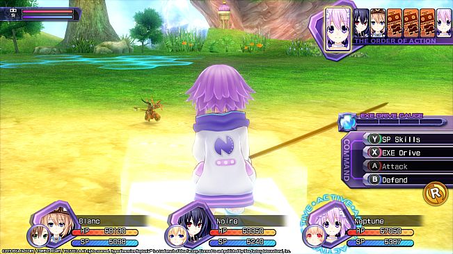 Hyperdimension Neptunia Re;Birth1 Mini Island