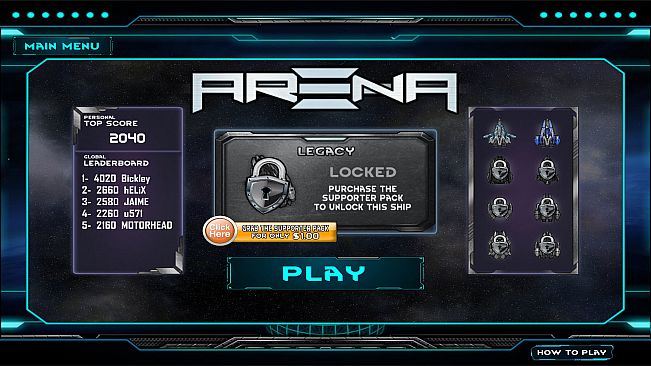 LTO Arcade : Supporter Package