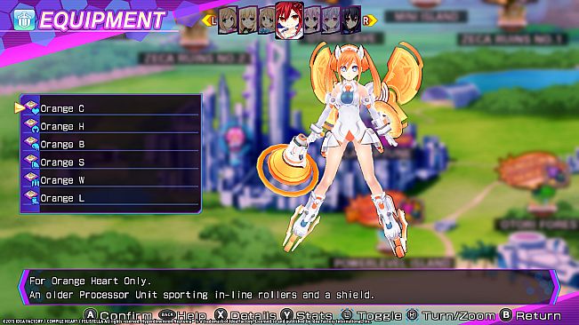 Hyperdimension Neptunia Re;Birth3 Uzume Battle Entry