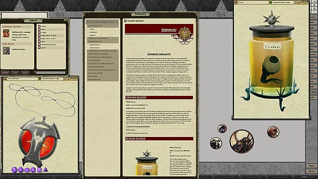 Fantasy Grounds - Pathfinder RPG - Campaign Setting: Book of the Damned—Volume 2: Lords of Chaos